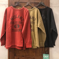 【171-103T】裏毛×変則テレコロゴPt切替PO