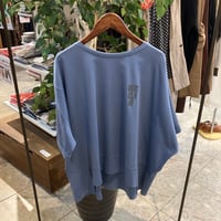 【155-102N】シルケット風スムース裾切替ワイドPO