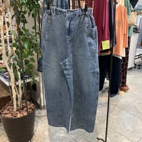 【17-102H】カーブクロッチデニムパンツ