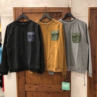 【138-130M】もちのびドロストスウェットロンT