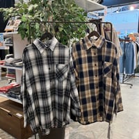 【227-102T】起毛チェックシャツ