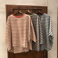 【171】【ｸﾞﾗﾃｨｱ】7分袖ﾜｲﾄﾞTee