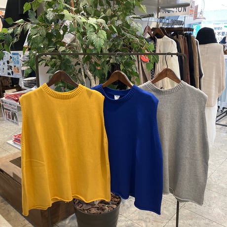 【199-102N】綿ニットベスト