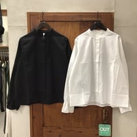 【153-103M】ワッシャーコットンもたつかないブラウス