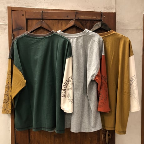 【171-103H】【ｸﾞﾗﾃｨｱ】袖Print7分袖Tee