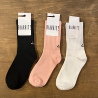 【154-102N】ビックスマイルポイントリブスポーツソックス
