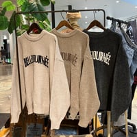 【227-102M】モールジャガードロゴPO"BELLEJOURNEE"