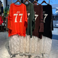 【153-102N】裾ﾄﾞﾛnumberﾁｭﾆｯｸ