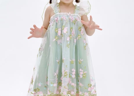 バタフライガーデンドレス 80〜100
