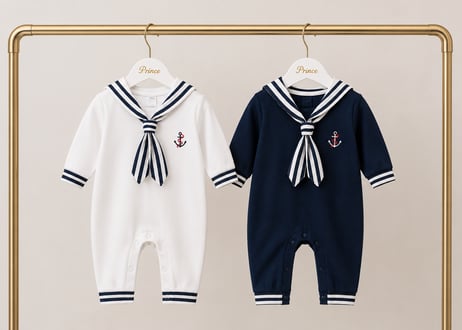 セーラーニットロンパース⭐︎60〜80