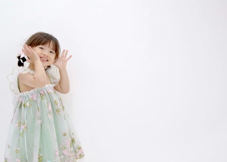 バタフライガーデンドレス 80〜100