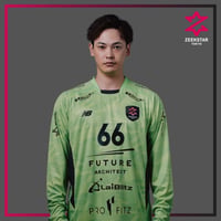 【受注】オーセンティックユニフォーム26-27 ゴールキーパーモデル  #66宮城 風太