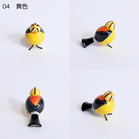 エティコッパカの木製おもちゃ　小鳥　BIRD