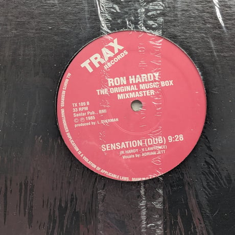 Ron Hardy - Sensation