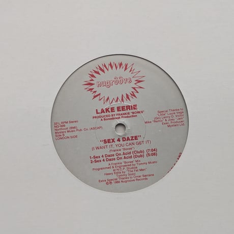 LAKE EERIE - Sex 4 Daze (I Want It, You Can Get It)