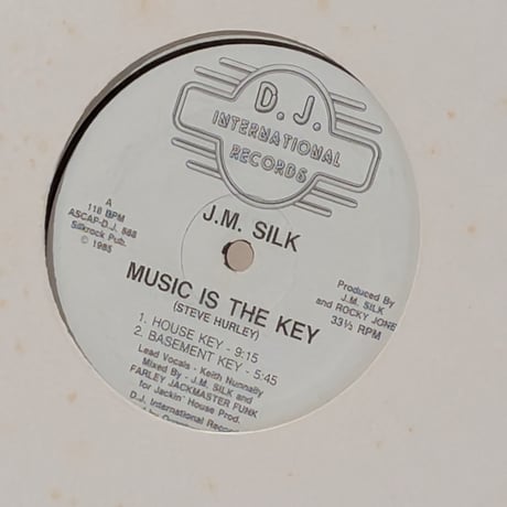 J.M. SILK - MUSIC IS THE KEY