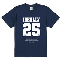 2.5%ナンバリング Tシャツ（ネイビー）