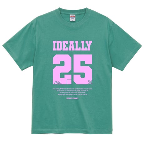 2.5%ナンバリング Tシャツ（グリーン）