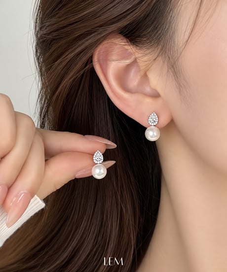 Teardropピアス