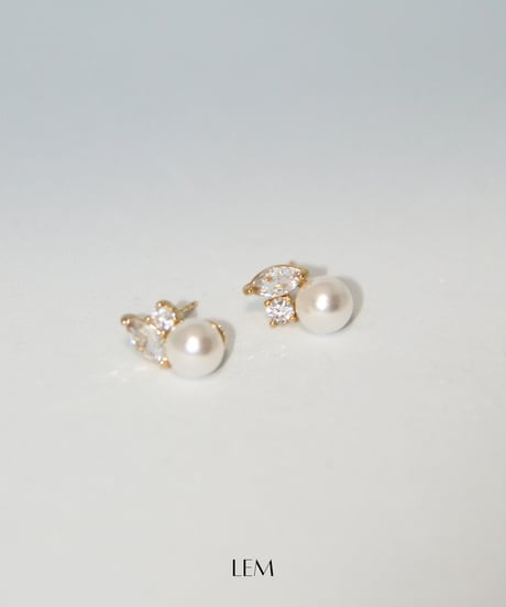 Marquise Pearlピアス/イヤリング