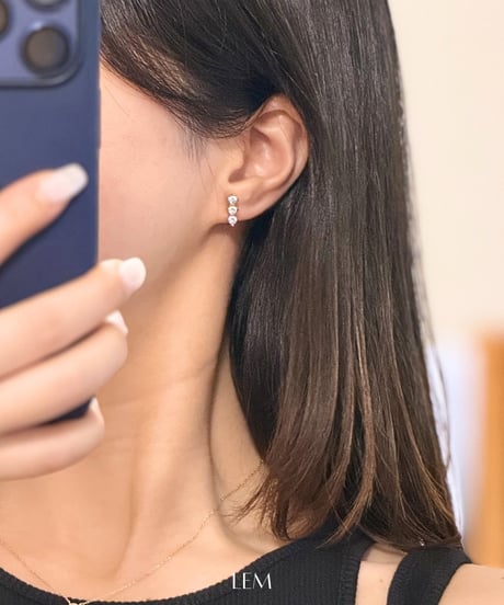 Trio bijouピアス/イヤリング