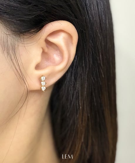 Trio bijouピアス/イヤリング