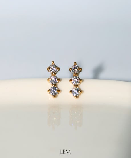 Trio bijouピアス/イヤリング