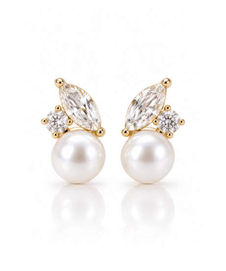 Marquise Pearlピアス/イヤリング