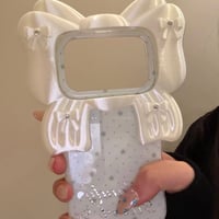 でかリボンカメラフレームiPhoneケース