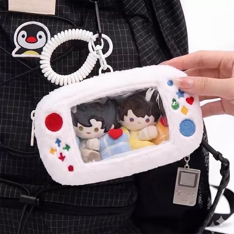 ゲーム型ぬいポーチ