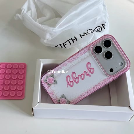 Rose Cream iPhoneケース