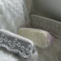 レースミュージックペンケース/筆箱
