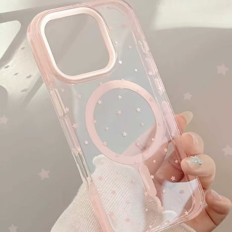 プチスタードット☆クリアiPhoneケース
