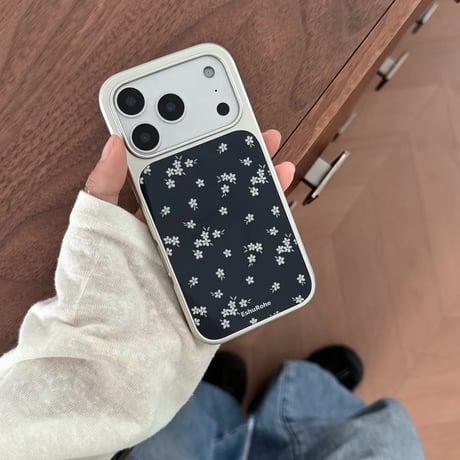 小花柄デザインiPhoneケース