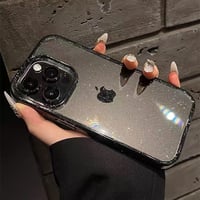 キラキラクリアブラックiPhoneケース