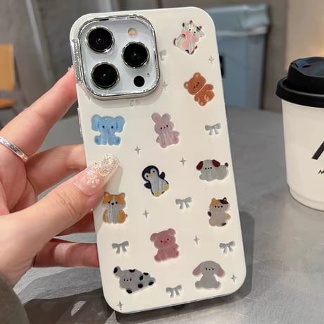 きらきらあにまるちゃんずiPhoneケース