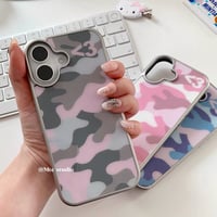 yuuru army iPhoneケース/迷彩柄/トレンド