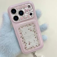 elegant rose pink iPhoneケース