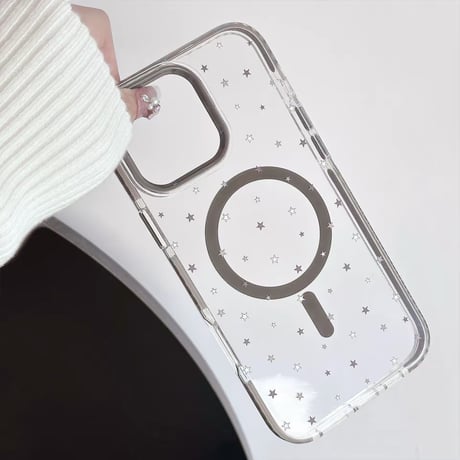 プチスタードット☆クリアiPhoneケース