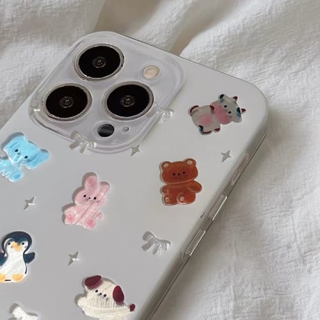 きらきらあにまるちゃんずiPhoneケース