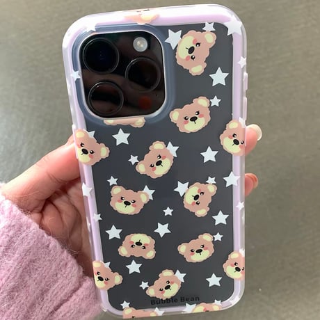 bare star see-through iPhoneケース