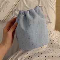 star dot 巾着バッグ