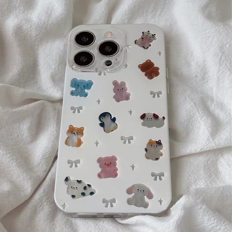 きらきらあにまるちゃんずiPhoneケース