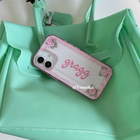 Rose Cream iPhoneケース