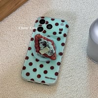 チョコミントクロワッサン🥐iPhoneケース