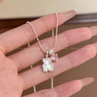 ベアシルエット♥ネックレス