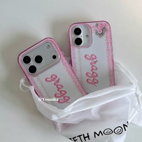 Rose Cream iPhoneケース
