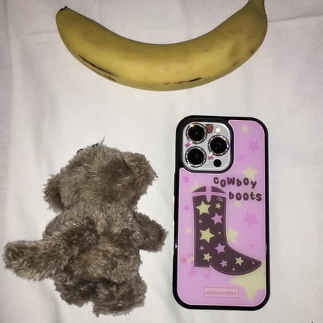 cowboy western boots iPhoneケース