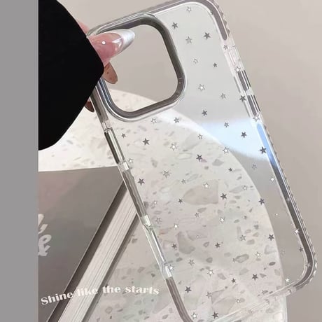 プチスタードット☆クリアiPhoneケース