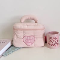 pink love 💗 メイクポーチ/バニティポーチ